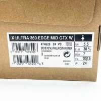Salomon X Ultra 360 Edge Mid GTX, EU 38 2/3, womens shoes, waterproof, breathable, ideal for hiking and outdoor activities.