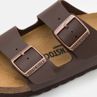 Birkenstock ARIZONA BS, EU 38 ½, strappy sandals, dark brown, anatomically shaped footbed, adjustable straps.