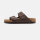 Birkenstock ARIZONA BS, EU 38 ½, strappy sandals, dark brown, anatomically shaped footbed, adjustable straps.