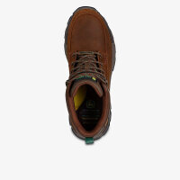 Skechers Respected Landin, EUR 43, lace-up boots, waterproof, dark brown, robust and comfortable for all weather conditions.