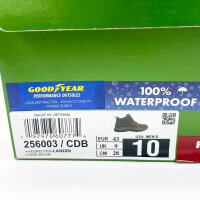 Skechers Respected Landin, EUR 43, lace-up boots, waterproof, dark brown, robust and comfortable for all weather conditions.