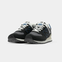 New Balance U574 Unisex Sneaker Low, EUR 43, Black, sporty, comfortable, versatile.