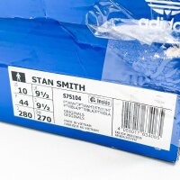 Adidas STAN SMITH Unisex Sneaker Low, EUR 41, White, classic design, breathable upper, comfortable sole.