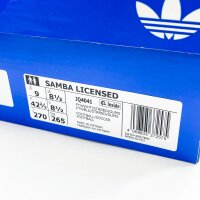 Adidas Samba Liverpool, EU 42 1/3, sneakers, classic design, leather upper, rubber outsole, optimal comfort.