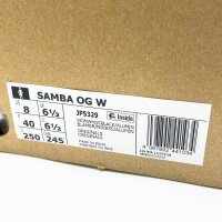 Adidas Samba OG, Sneaker, klassisches Design, Leder-Obermaterial, Gummi-Außensohle, ideal für Freizeit und Sport.