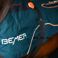 BEMER Pferde Decke, gebraucht, integrierter Akku & Signalcontroller, ohne Gamaschen, ideal für Therapie & Regeneration.