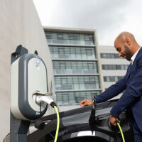 VALEO INEEZ C1S-7M, 7 kW, Ladestation, 230 V, T2S Buchse, Plug-and-Charge, kompakte Bauweise, benutzerfreundlich.