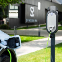 VALEO INEEZ C1S-7M, 7 kW, Ladestation, 230 V, T2S Buchse, Plug-and-Charge, kompakte Bauweise, benutzerfreundlich.