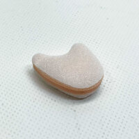 Medium toe spreaders, 200 pieces, foot care, elastic, pain-relieving, for healthy toes, reusable.