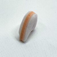 Medium toe spreaders, 200 pieces, foot care, elastic, pain-relieving, for healthy toes, reusable.