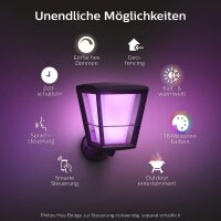Philips Hue Econic Wandleuchte, Außenbereich,...