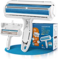 PORTENTUM Tierhaarentferner-Rolle, wiederverwendbare...