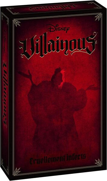 Ravensburger DISNEY Villainous Ext 3, JDS, Brettspiel, Grausam Infektiös, strategisches Spiel mit Disney-Schurken, französische Version.