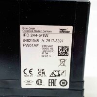 KromSchröder IFD 244-5/1W, gas burner control unit, 230 VAC, IP 54, -20/+60 °C, 50/60 Hz, ts 5/1 s, model 84621045