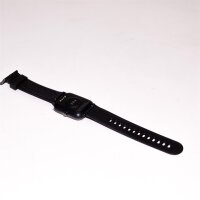 LETSCOM Smartwatch für Damen Herren, 1.69 Zoll Fitness Armbanduhr mit Schrittzähler, Pulsuhr und Blutsauerstoffsättigung, 5ATM wasserdichte Sportuhr Smart Watch mit Alexa-Integration Schwarz