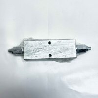 TRALE VT0120063535 Lowering brake valve 12/25, hydraulic brake valve, robust, precise control, for trucks and trailers.