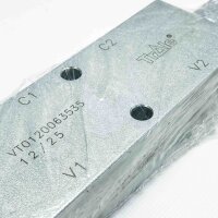 TRALE VT0120063535 Lowering brake valve 12/25, hydraulic brake valve, robust, precise control, for trucks and trailers.