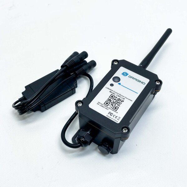 Dragino CS01-LB, 4-channel current sensor converter, measures power consumption, supports LoRaWAN, compact and energy efficient.