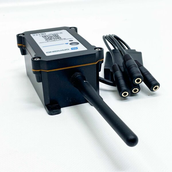 Dragino CS01-LB, 4-channel current sensor converter, measures power consumption, supports LoRaWAN, compact and energy efficient.