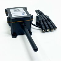 Dragino CS01-LB, 4-channel current sensor converter, measures power consumption, supports LoRaWAN, compact and energy efficient.