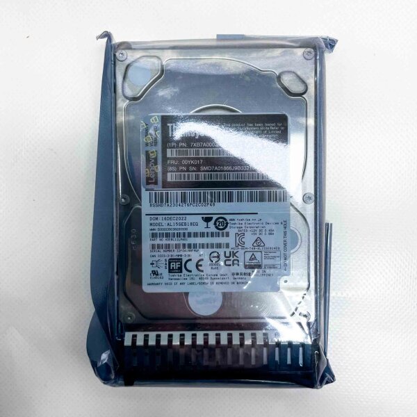 Dragino AL15SEB18EQ, 1.8 TB, SAS 12 Gb, 10K rpm hard drive, high performance and reliability for demanding applications.