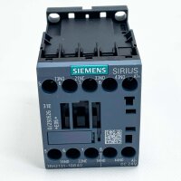 Siemens 3RH2131-1BB40, Schütz, 690 V, 50/60 Hz, 10...