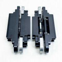 Simonswerk Tectus TE 340, 3D door hinge, 2 pcs., black matt, invisible, for door stops, high stability.