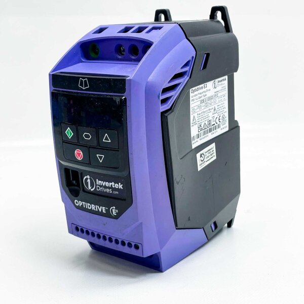 Invertek OPTIDRIVE E3, ODE-3-120023-1F12, Frequenzumrichter, 0-500 Hz, 3 Phasen, 2.3 A, 0.5 HP