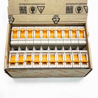 Weidmüller 2551510000, A2C, Feed-through terminal block, 10 pieces, 35 mm², 1000 V, 125 A, dark beige