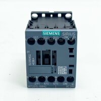 SIEMENS 3RT2015-1BB42, Schütz, 7A, 400V, 3kW, kompakte Bauweise, hohe Schaltleistung, zuverlässige Steuerung.