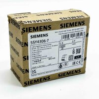 SIEMENS 5SY4306-7 miniature circuit breaker, 6 A, 230/400 V, for reliable protection of electrical lines.