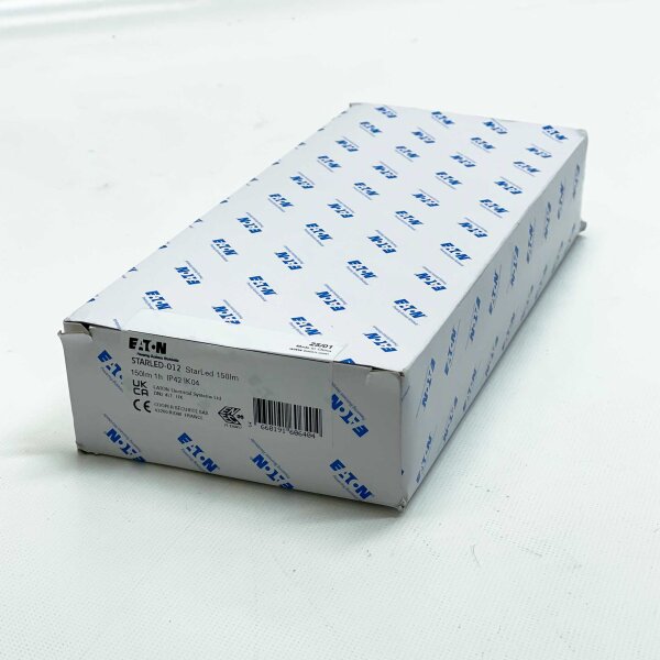 Eaton STARLED-012, Notleuchte, IP42, 2.7 W, 270x49x119 mm, ideal für Notbeleuchtung.