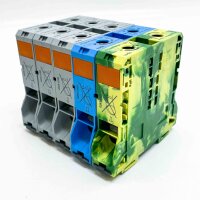 WAGO 285-199, 51169293, high current terminal, 600 V, 210 A, AWG 4-4/0, high current carrying capacity, compact design.