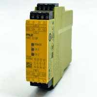 PILZ PNOZ X2.8P, 777301, Sicherheitsrelais, 2.5 W, 50/60 Hz, 24 VAC, 240 V, 6 A, kompakt und zuverlässig.