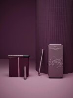 Faber-Castell 201530, Geschenkset Grip Edition, berry, Füller M & Kugelschreiber XB, im Metalletui.