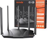 Tenda RX12 Pro, WLAN Router, AX3000, Wi-Fi 6, Dual-band...