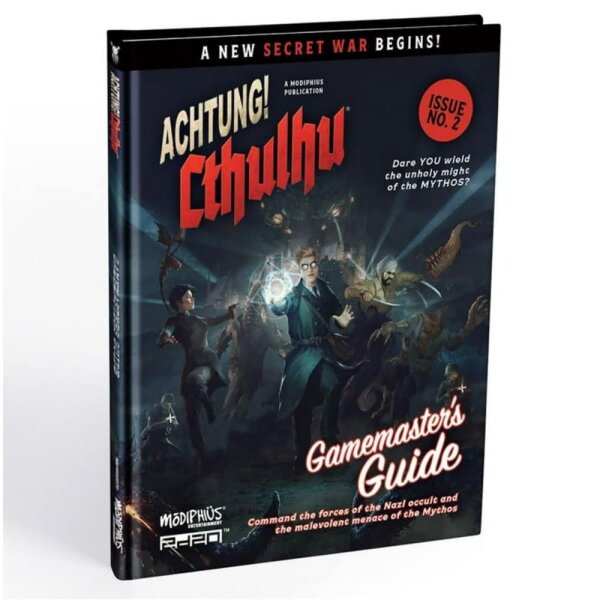 Mödiphiüs, Achtung! Cthulhu 2d20, Gamemasters Guide No.3, umfassende Regeln und Tipps für spannendes Rollenspiel.