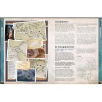 Mödiphiüs Achtung! Cthulhu 2d20: Shadows of Atlantis, Tabletop RPG, Enthält Abenteuer, Monster, tiefes Mythos, strategische Spielmechanik.