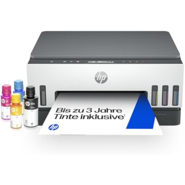 HP Smart Tank 7005 (used) – 3-in-1 multifunction printer, Wi-Fi, duplex printing, large ink tank, 3-year ink and warranty, high page yield