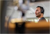 Poly Voyager 4320 UC BT Stereo Headset, USB-A (Dongle), Wireless, without original packaging