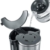 SEVERIN KA 4823 Kaffeemaschine, 1,25 l Glaskanne, 10–15 Tassen, Aroma‑Funktion, Warmhalteplatte, Timer, Edelstahl‑Filter