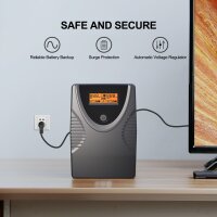 SKE SK 625 UPS (Uninterruptible Power Supply) – 360W Battery Backup & Surge Protection