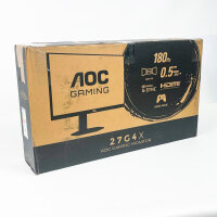 AOC 27G4X Gaming-Monitor 27" FHD 180Hz 1ms HDR10 FreeSync Premium G-SYNC Comp. HDMI/DP schwarz