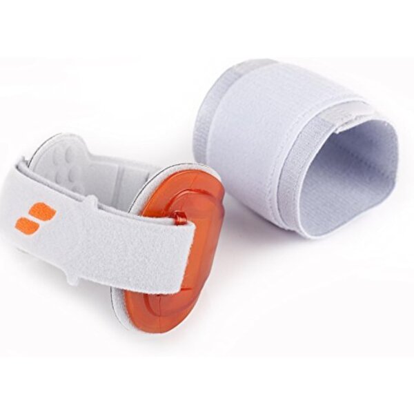 Sportlastic EPI-HIT 07505 – Epicondylitis-Spange mit Friktionspelotte & Handgelenkbandage, uni-Größe, Schwarz