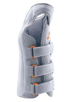 Sportlastic Manu-HIT 07233 Karpaltunnelsyndrom-Orthese, Gr. M, rechts, Handgelenk 17-19 cm, Platinum