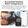 SONOFF BMT01 Digital Meat Thermometer, 2 Probes, Timer & Alarm, Smart LCD, Grill/Smoker/Oven/BBQ