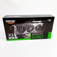 Inno3D N50803-16D7-176068N Grafikkarte NVIDIA GeForce RTX 5080, 16GB GDDR7, 256‑Bit, Triple‑Fan