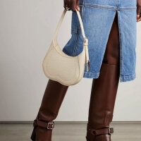 Burberry Chess Mini shoulder bag, cream white, calfskin...