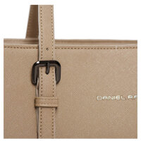 DANIEL RA Lithgow Handtasche DR18.1619.06, 15L, beige, 31x43x14,5cm, Laptopfach, eleganter Shopper