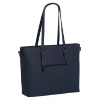 Daniel Ray DR18.1619.10 Laptopshopper, Handtasche, 15L, navy, 31x43x14,5cm, großes Fach, robust, modisch